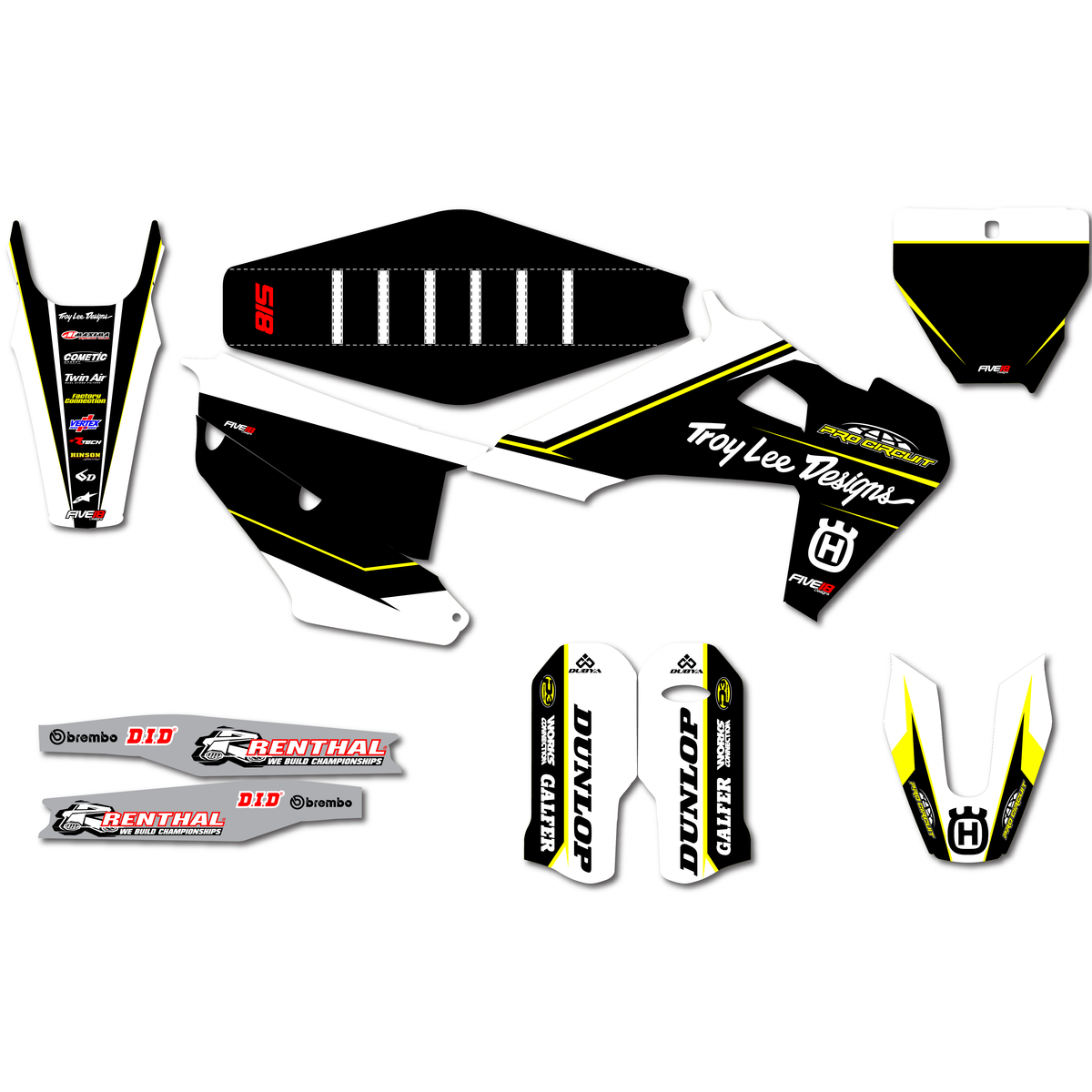 Husqvarna 'OEM' Kit – Five18 Designs