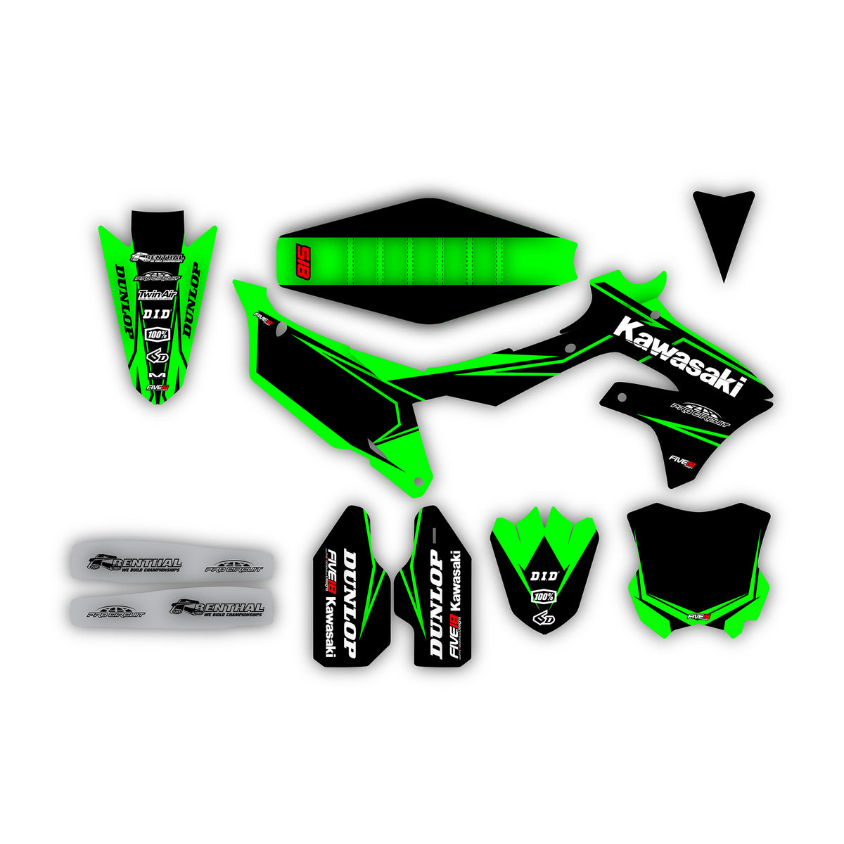 Kawasaki 'OEM' Kit – Five18 Designs