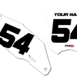 Load image into Gallery viewer, Kawasaki 'Solid' Number Plate Backgrounds