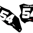 Load image into Gallery viewer, Kawasaki 'Solid' Number Plate Backgrounds