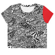 Load image into Gallery viewer, All-Over Print Crop Tee