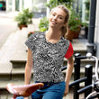 Load image into Gallery viewer, All-Over Print Crop Tee