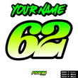 Load image into Gallery viewer, Jersey Print Back Style 3