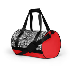 All-over print gym bag