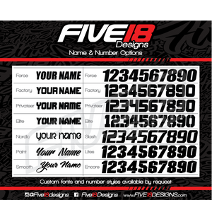 Kawasaki 'Solid' Number Plate Backgrounds